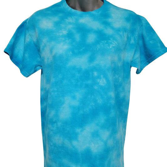 Ice Tie Dye Crewneck T-shirt Blue Skies